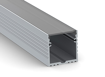 LEDsON Profil Powerline PLA inkl. PMMA frosted/opal 3000mm