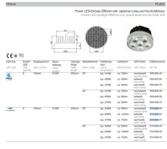 Drees Modul SEOUL ø80mm - 700mA/6x1W/3000°K,Nr.574-605-70