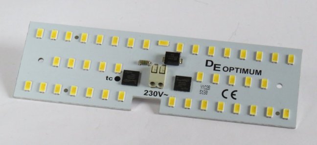 Drees LED Modul OPTIMUM, 45x140mm,230V, 5000°K,dimable 30-100%,No.570-10-40